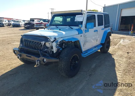 2018 Jeep Wrangler Jk Unlimited Sport S 4X4 из США, поврежденный, VIN 1C4HJWDG3JL874384